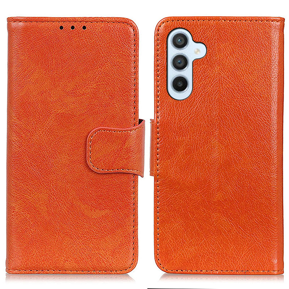 Cell Phone Case For Samsung Galaxy A24 4G Split Leather Nappa Texture Stand Wallet Shockproof Phone Cover Cell Phone Case For Samsung Galaxy A24 4G Split Leather Nappa Texture Stand Wallet Shockproof Phone Cover